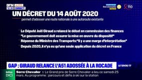 Gap: le député Joël Giraud relance l'A51 adossée à la rocade