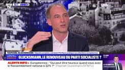 Européennes: "Je porte une voix qui n'est pas la réédition du passé", assure Raphaël Glucksmann