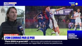Défaite de l'OM face au PSG: un "réveil difficile" pour Sébastien Piocelle, consultant OM pour RMC Sport