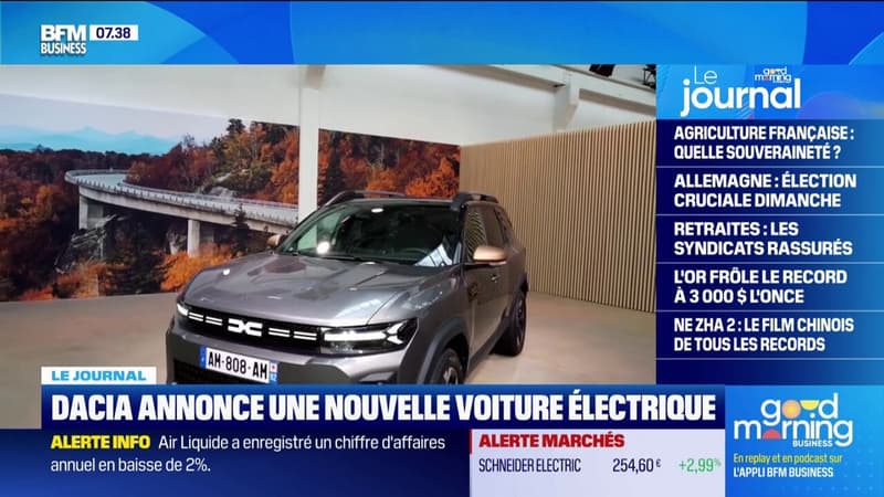 Dacia annonce une nouvelle voiture électrique