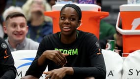 Dominique Malonga avec Seattle en WNBA - le 22/07/2025
