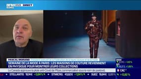 Pascal Morand : Coup d'envoi de la semaine de la mode masculine à Paris - 18/01