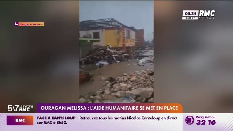 Ouragan Melissa: l'aide humanitaire se met en place