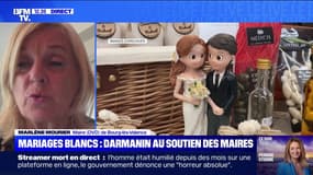 Circulaire sur les mariages frauduleux: "Ce sont des paraphrases de la loi qui existe actuellement", estime Marlène Mourier, maire (DVD) de Bourg-lès-Valence 