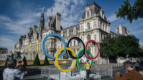 Anneaux olympiques à Paris