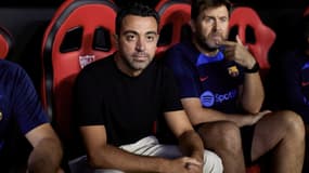 L'entraîneur espagnol Xavi, à Séville le 3 septembre 2022