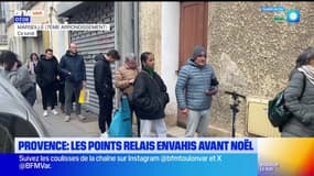 Noël: les points relais envahis par les clients dans la région