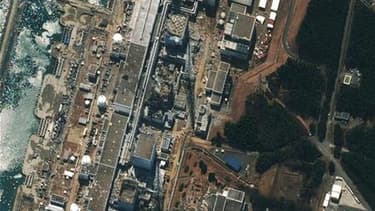 Vue satellite de la centrale de Fukushima Daiichi. L'opérateur avait prévenu, deux semaines avant le séisme et le tsunami qui ont endommagé les réacteurs, qu'il n'avait pas procédé à certains contrôles prévus sur ce site dans le nord du Japon. /Image diff