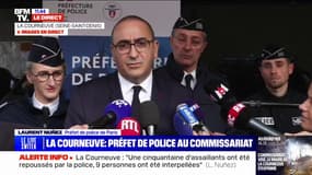 La Courneuve: "Nous allons sécuriser le commissariat" annonce Laurent Nuñez