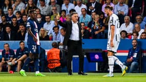 Christophe Galtier lors de PSG-Juventus, le 6 septembre 2022