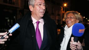 Patrick et Isabelle Balkany, en janvier 2013.