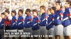 9 novembre 1989, chute du mur de Berlin : ces équipes et sportifs au top il y a 30 ans