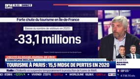 Christophe Delcoux (Comité Régional du Tourisme en Île-de-France) : 15,5 milliards d'euros de pertes pour le tourisme à Paris en 2020 - 29/03