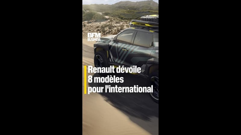 Renault dévoile 8 modèles pour l'international