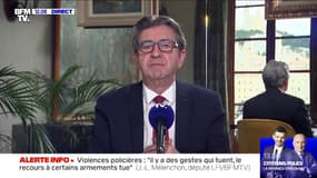 Racisme: "On ne peut pas accepter qu'on considère qu'il y a 2 ou 3 France selon la couleur de peau", déclare Jean-Luc Mélenchon