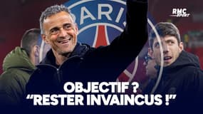PSG : "Rester invaincus", l'objectif assumé de Luis Enrique en Ligue 1
