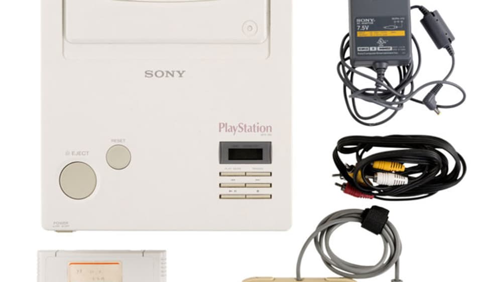 Prototype de la Nintendo PlayStation Prototype de la Nintendo PlayStation