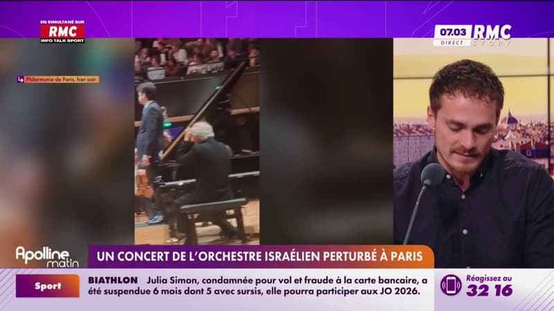 Un concert de l'orchestre israélien perturbé à Paris