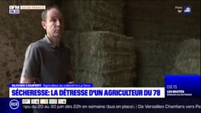 Sécheresse: la détresse d'un agriculteur du 78