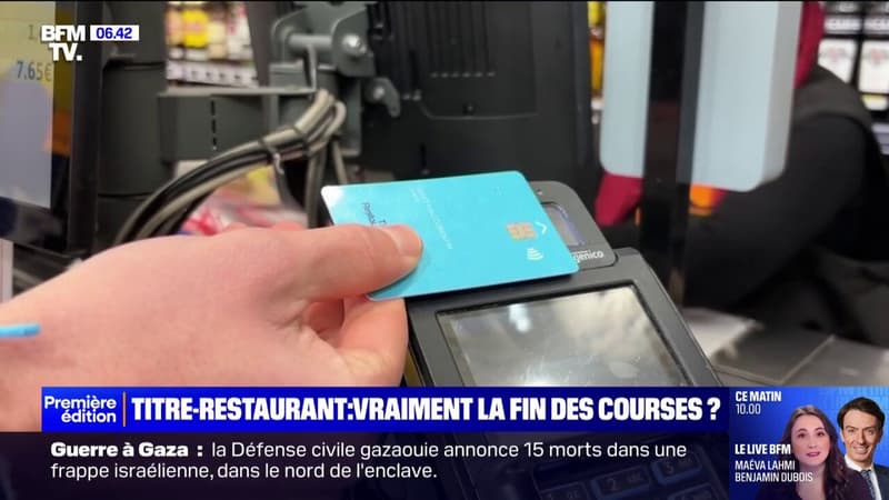 Titres-restaurant: est-ce vraiment la fin du paiement des courses?