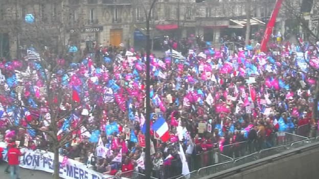 La "Manif pour tous" du 24 mars dernier.