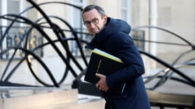 Le ministre de l'Intérieur, Bruno Retailleau, à l'Élysée le 10 octobre 2024 