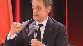 Nicolas Sarkozy a tenu à clarifier la question de la primaire à l'UMP lors de son meeting à Troyes.
