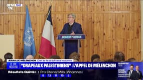 "Drapeaux palestiniens" : l'appel de Mélenchon - 05/10