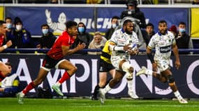 Raka lors du match de Clermont face à l'Ulster
