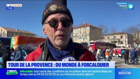 Forcalquier: du monde pour la deuxième étape du Tour de la Provence