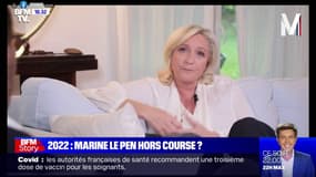 Marine Le Pen n'est "pas chamboulée" par le sondage donnant Éric Zemmour au second tour