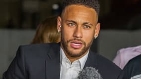 Neymar à Sao Paulo, le 13 juin 2019