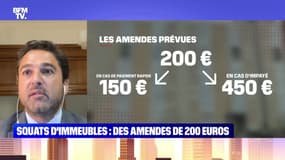 Squats d'immeubles : des amendes de 200 euros - 19/10