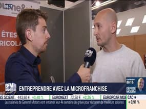 Entreprendre avec la microfranchise - La France qui bouge, par Julien Gagliardi - 07/10