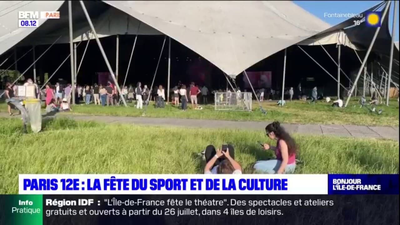 Paris la culture et le sport mis à l'honneur dans le bois de Vincennes