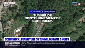 Bas-Rhin: le tunnel de Schirmeck fermé deux nuits pour travaux