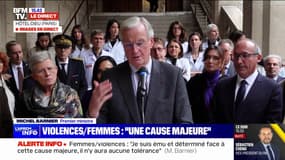 "Il n'y aura aucune forme de tolérance": Michel Barnier s'exprime à l'occasion de la journée internationale contre les violences faites aux femmes