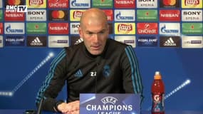 Zidane : "Je considère que tout le monde peut jouer" lors de PSG - Real Madrid
