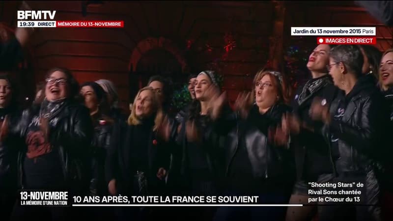 13-Novembre: la chanson "Shooting stars" de Rival Sons chantée par le Choeur du 13
