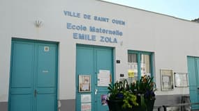 L'école maternelle Emile Zola à Saint-Ouen, le 3 avril 2025 en Seine-Saint-Denis
