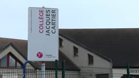 Le collège Jacques-Cartier d'Issou, dans les Yvelines
