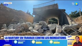 Var: la Nartuby en travaux contre les inondations