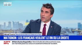 "Le Rassemblement national incarne une politique de rupture", estime Michaël Taverne (RN)