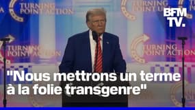 Donald Trump veut "mettre un terme à la folie transgenre" dès son premier jour à la Maison Blanche