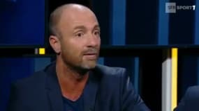 Christophe Dugarry dans Le Vestiaire