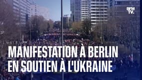 Des dizaines de milliers de personnes manifestent à Berlin contre la guerre en Ukraine ce dimanche