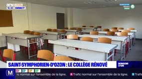 Saint-Symphorien-d'Ozon : le collège rénové