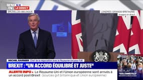 Michel Barnier: "Nous regrettons que le gouvernement britannique n'ait pas voulu négocier un accord sur la politique étrangère, la défense et le développement"