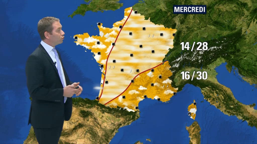 la météo ce mercredi. 