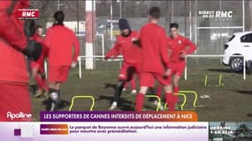 Les supporters de Cannes interdits de déplacement à Nice 